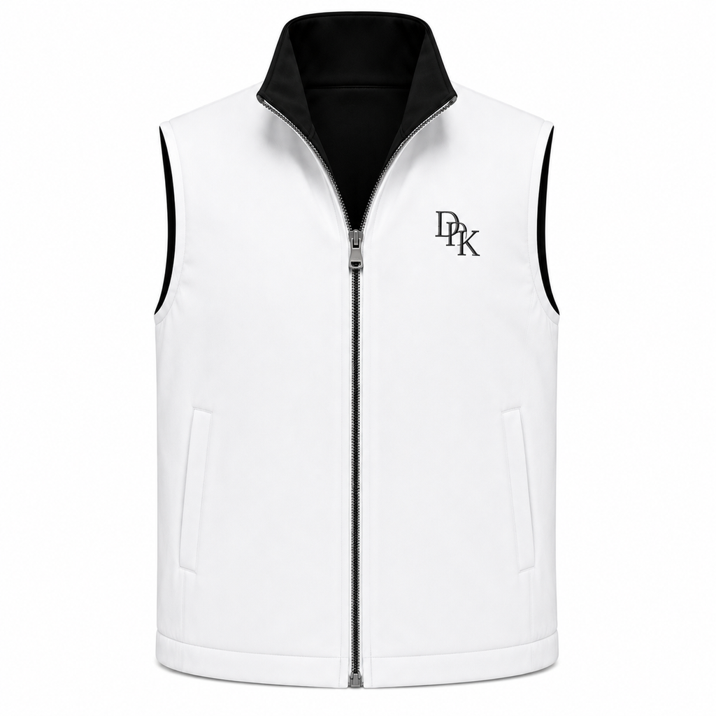 Veste Sans Manches Réversible Noir